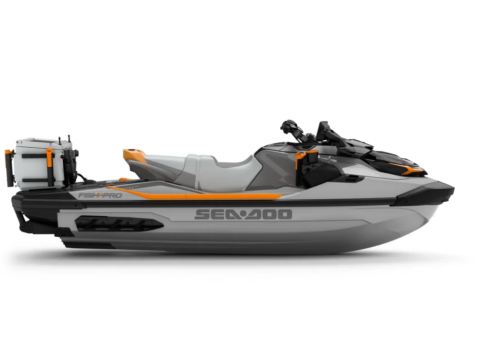 Fish Pro Trophy 170, Shark Grey Orange Crush, vista laterale