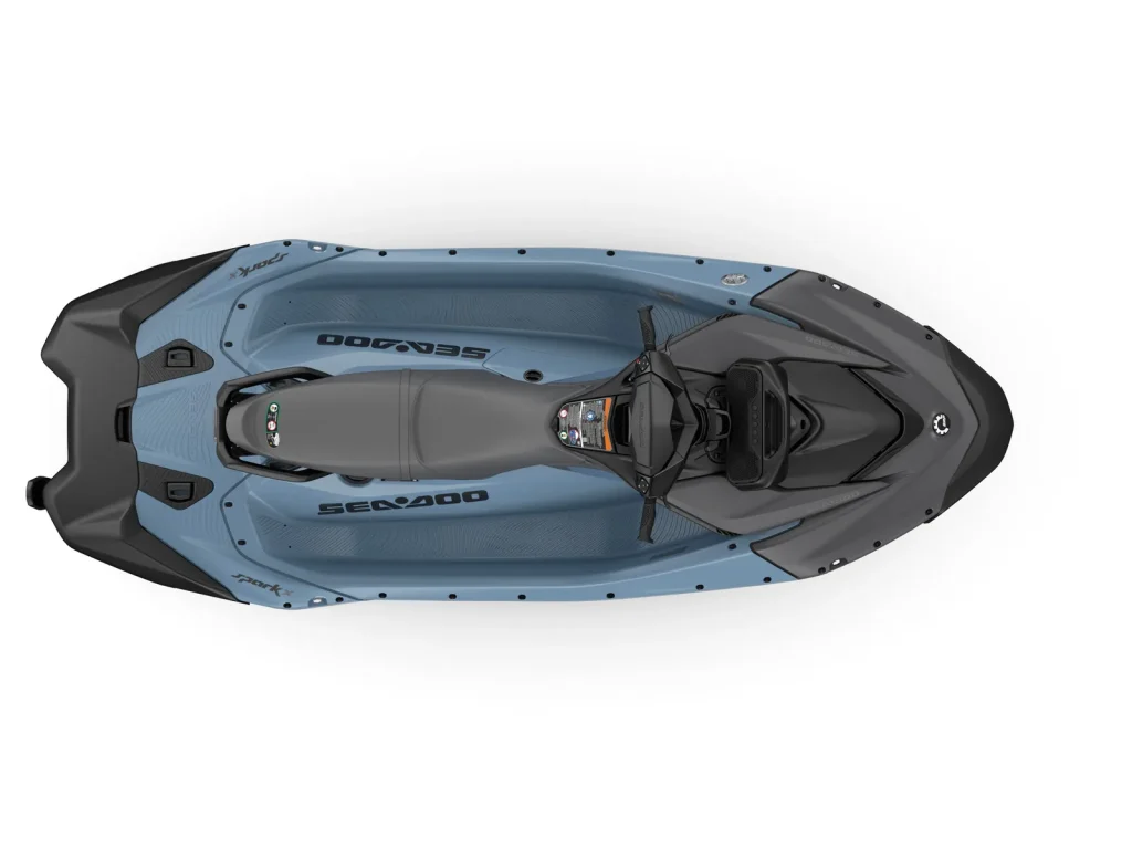 Spark X 110 For 3, Blue Mist Deep Black, vista dall'alto
