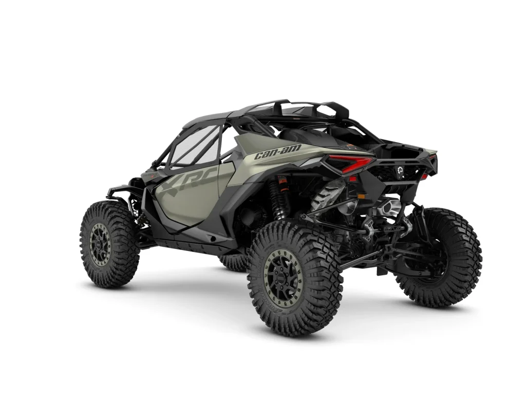 Maverick R X RC DCT SAS 999T, Loft Green Satin, vista di tre quarti posteriore