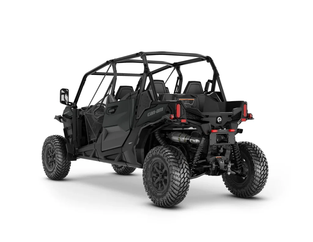Maverick Sport MAX DPS T ABS 1000R, Granite Grey, vista di tre quarti posteriore