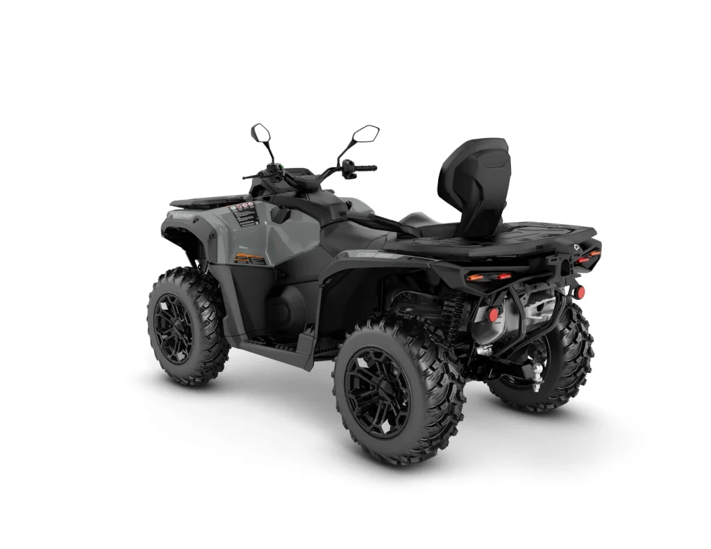 Outlander MAX DPS T ABS 1000R, Granite Grey, vista di tre quarti posteriore