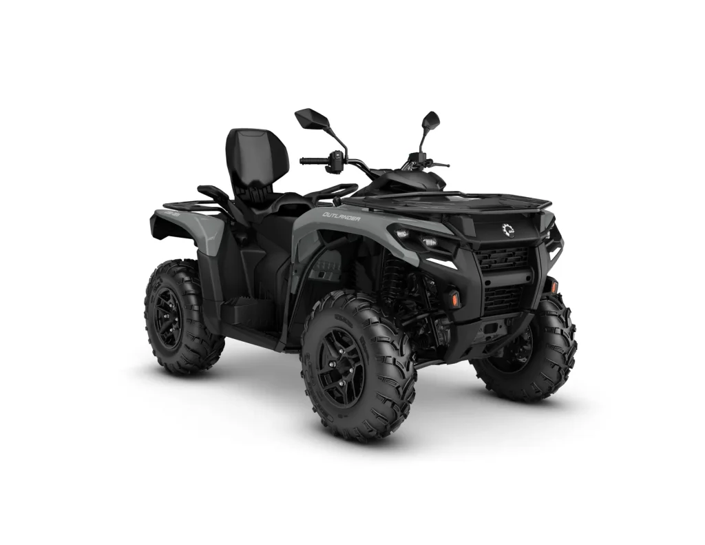 Outlander MAX DPS T ABS 700, Granite Grey, vista di tre quarti anteriore