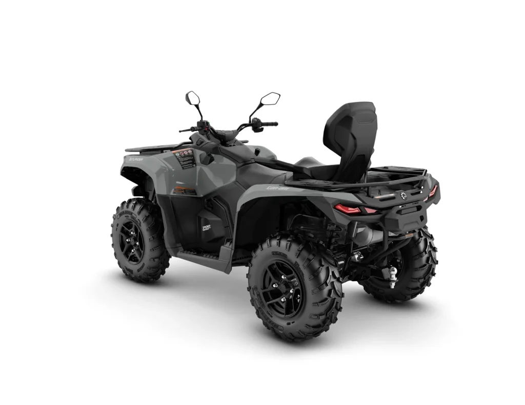 Outlander MAX DPS T ABS 700, Granite Grey, vista di tre quarti posteriore