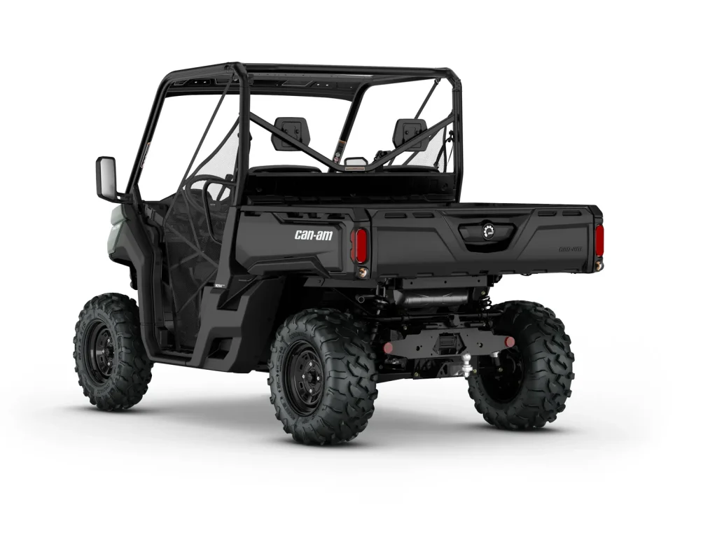 Traxter BASE T HD7, Compass Green, vista di tre quarti posteriore