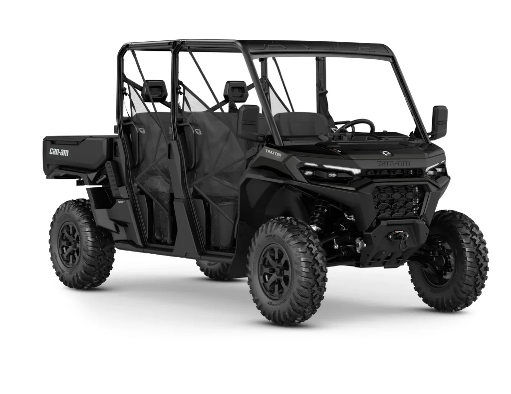 Traxter MAX XU T ABS HD11, Stealth Black, vista di tre quarti anteriore