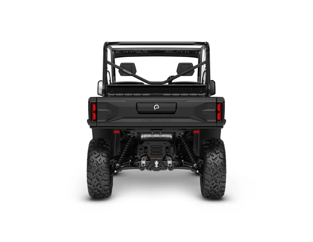 Traxter XU T ABS HD10, Stealth Black, vista posteriore