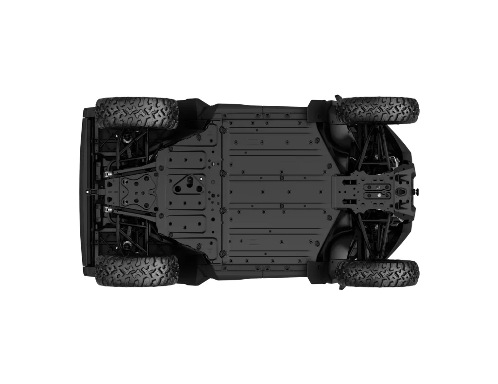 Traxter XU T ABS HD10, Stealth Black, vista posteriore