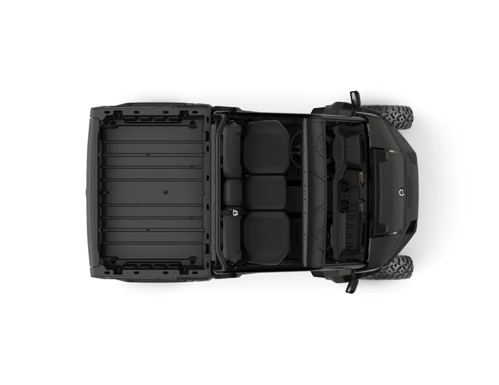 Traxter XU T ABS HD10, Stealth Black, vista dall'alto