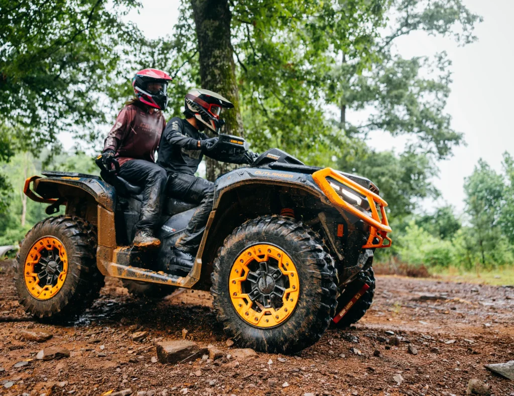 Outlander MAX XT-P T ABS 1000R in uso