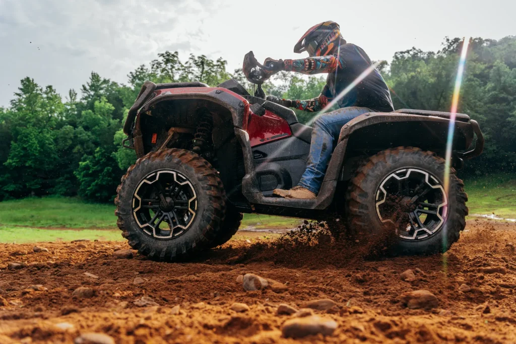 Outlander XT T ABS 1000 in uso