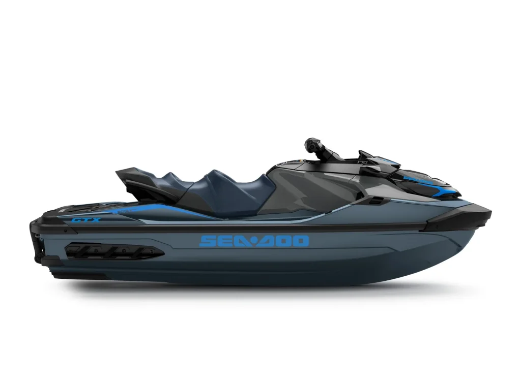 GTX 170, Blue Abyss / Gulfstream Blue, vista laterale