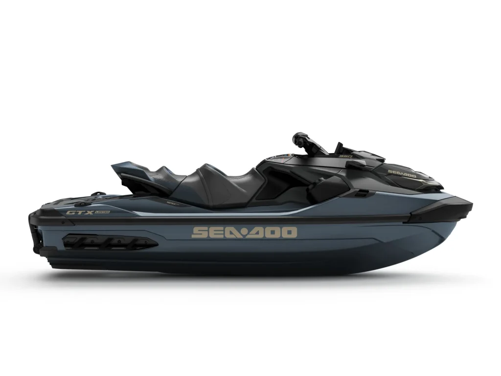 GTX Limited 350, Mineral Blue, vista laterale