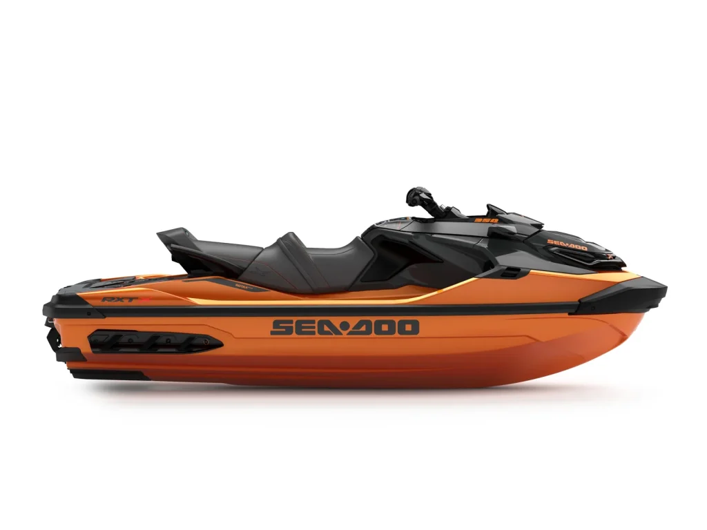 RXT X 350, Solar Orange Metallic Premium, vista laterale