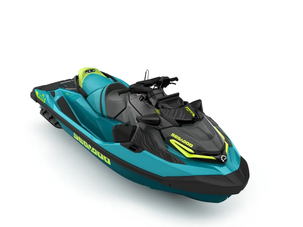 Wake PRO 230, Teal Blue / Manta Green, vista di tre quarti anteriore